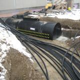 Erdwärmebaustelle in Zürich